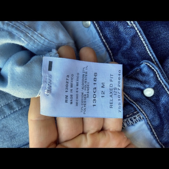 Lee Riders Relaxed fit size 12 - Picture 5 of 6